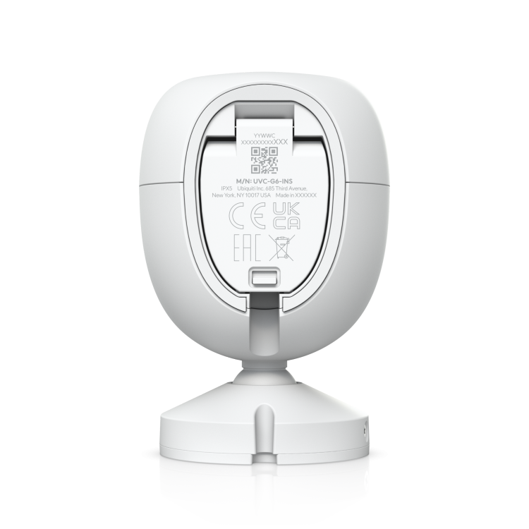 Cámara WiFi Ubiquiti UVC-G6-INS-W 4K IA UniFi Protect