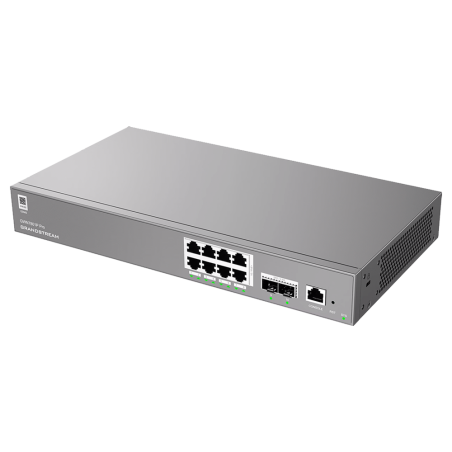 Switch PoE Grandstream GWN7801P PRO 8 Puertos L2++