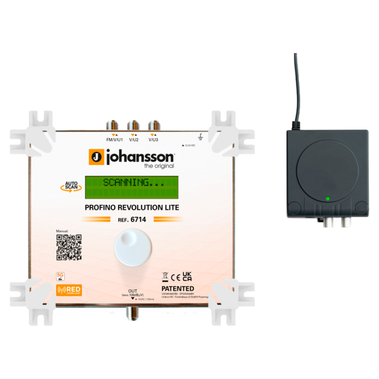 Kit amplificador programable Johansson KIT6714 - AGC