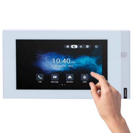 Monitor IP Akuvox AK-S562W-WHITE - 7" Linux WiFi SIP
