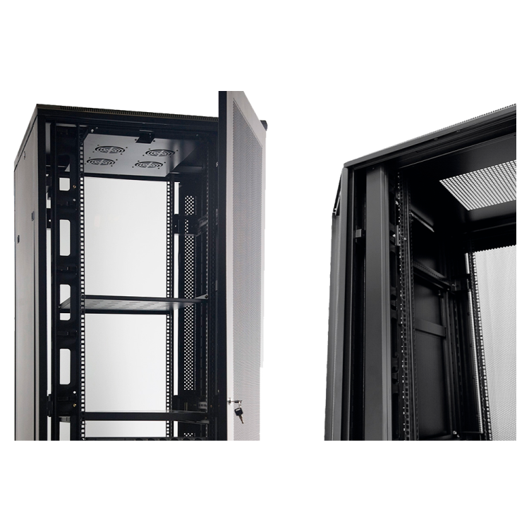 Armario rack suelo 19 MONOLYTH SH8047 CRISTAL - 47U 800x800