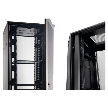 Armario rack suelo 19 MONOLYTH SH8047 CRISTAL - 47U 800x800
