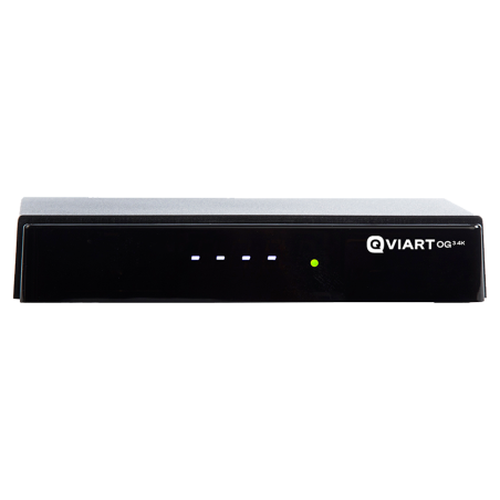 Receptor IPTV Qviart OG3 4K - Linux OTT UHD WiFi