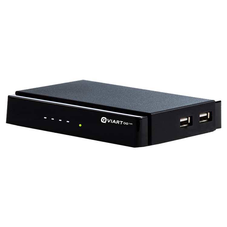 Receptor IPTV Qviart OG3 4K - Linux OTT UHD WiFi