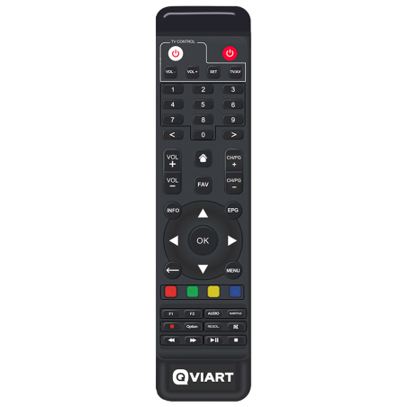 Receptor IPTV Qviart OG3 4K - Linux OTT UHD WiFi