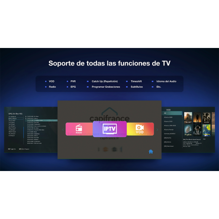 Receptor IPTV Qviart OG3 4K - Linux OTT UHD WiFi