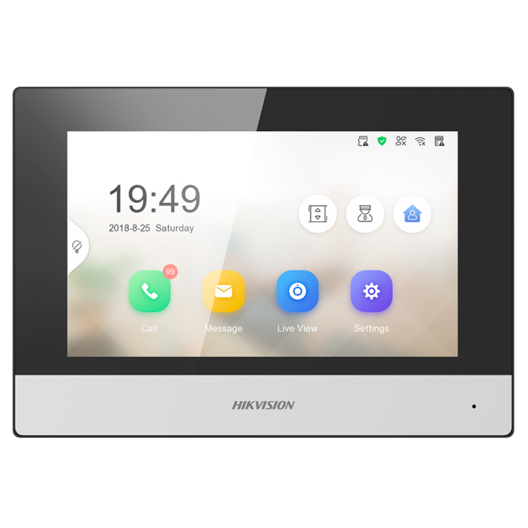 Monitor IP Hikvision DS-KH6320-WTE1 - 7 WiFi PoE