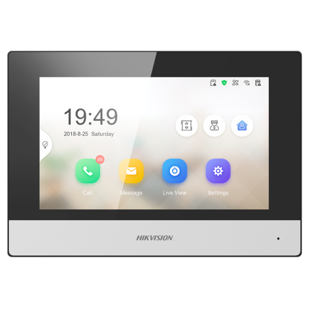 Monitor IP Hikvision DS-KH6320-WTE1 - 7 WiFi PoE