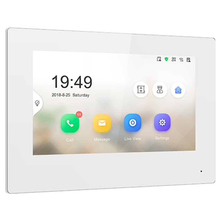 Monitor IP Hikvision DS-KH6320-WTE1-W - 7 WiFi PoE