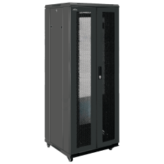 Armario rack suelo 19 Monolyth SH8847 puerta doble perforada