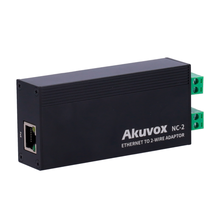 Adaptador Ethernet a 2 hilos AKUVOX AK-NC-2 - PoE