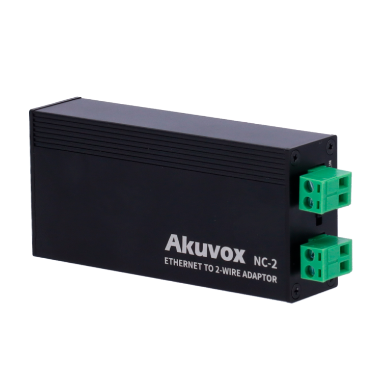 Adaptador Ethernet a 2 hilos AKUVOX AK-NC-2 - PoE