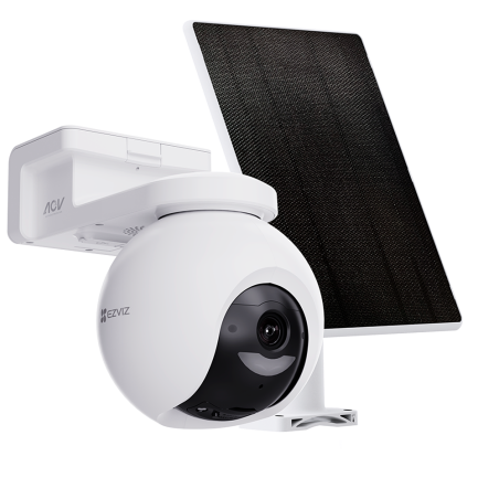 Kit cámara PT WiFi 6 EZVIZ CS-HB8/SP 4K - solar
