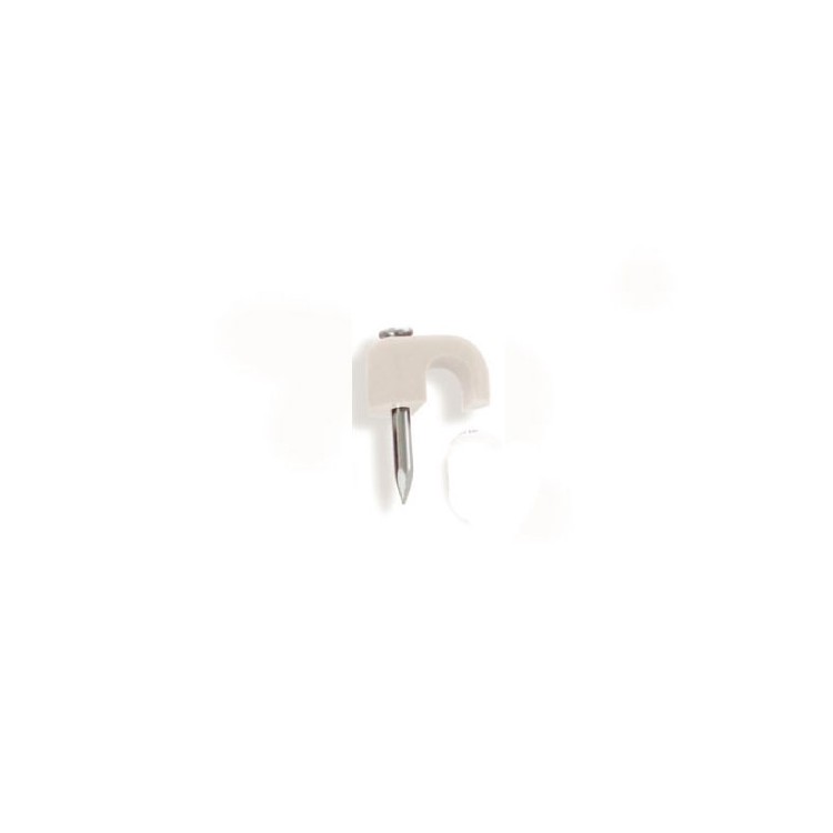 Grapa abierta ROVER 60024 - 5 mm blanca 100 uds