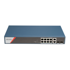 Switch PoE gestionable Hikvision DS-3E1512HP-SI-8P2T2F