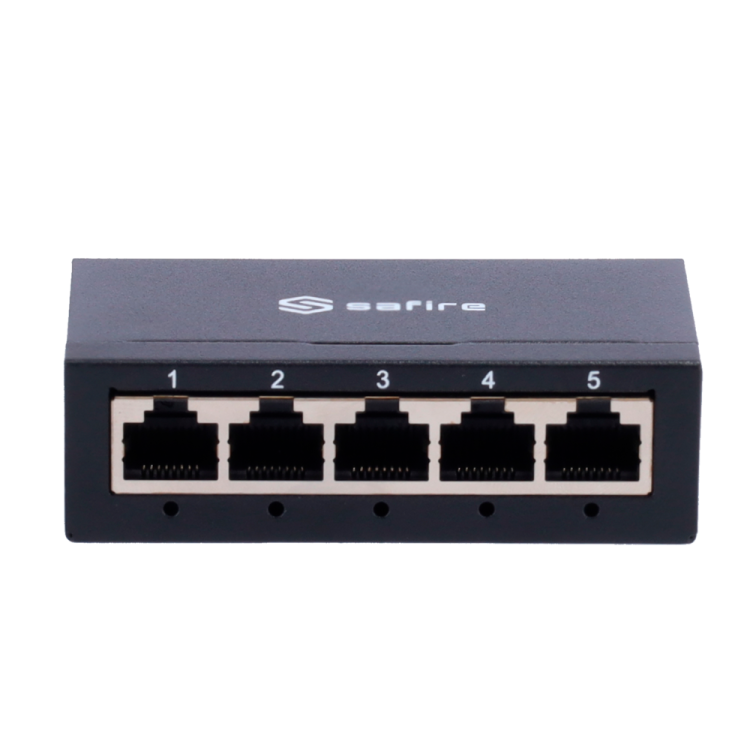 Switch no gestionable Safire SF-SW05-G-M - 5xGbE