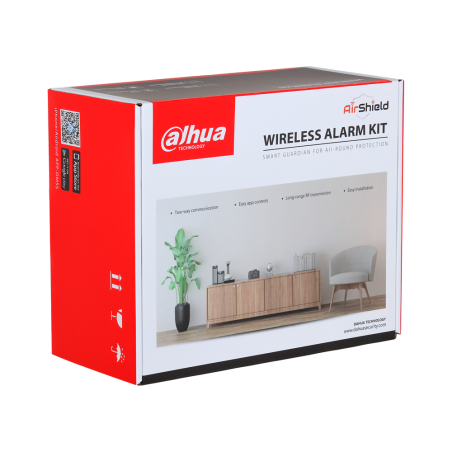 Kit alarma Dahua ART-ARC3800H-03-CAM-FW2 - WiFi 4G