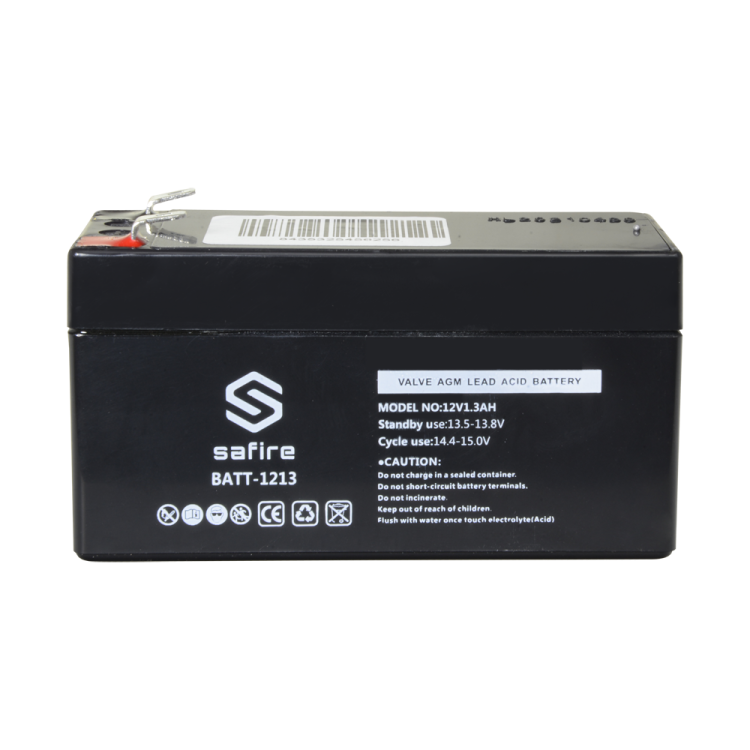 Batería AGM SAFIRE BATT-1213 - 12 V 1.3 Ah F1