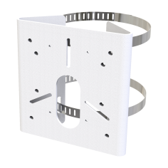 Soporte para mástil Milesight MS-A01-V3 - metal blanco