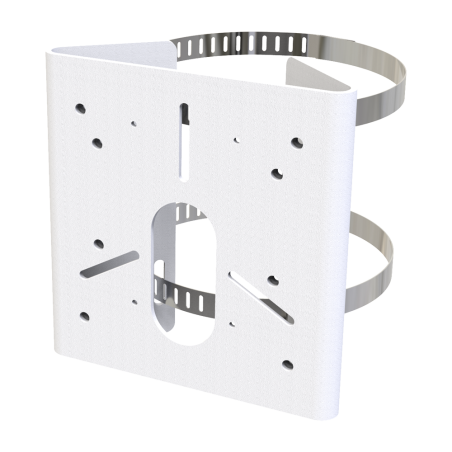 Soporte para mástil Milesight MS-A01-V3 - metal blanco