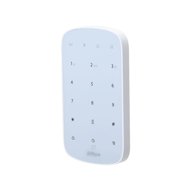 Teclado vía radio Dahua ARK30T-W2(868) - 868 MHz
