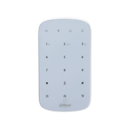 Teclado vía radio Dahua ARK30T-W2(868) - 868 MHz