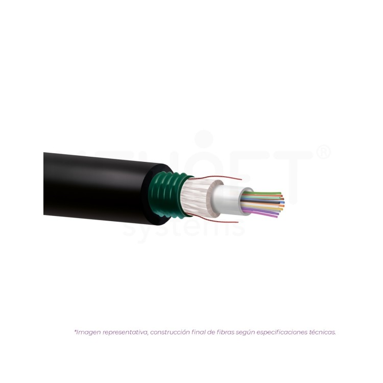 Cable FO KEYNET F6A-24HA-B1L2N - 24F G657A2 LSZH