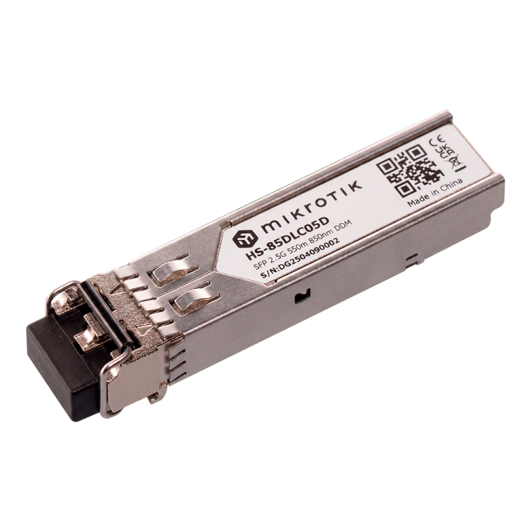 Módulo SFP MikroTik HS-85DLC05D - 1G/2.5G MM