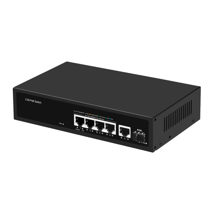 Switch PoE+ SAFIRE SW64HIPOE-2AZCXF-60 - 2.5G SFP+
