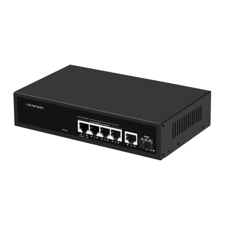 Switch PoE+ SAFIRE SW64HIPOE-2AZCXF-60 - 2.5G SFP+