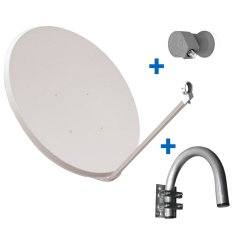 Kit parabólica TECATEL K65INOX1L35B