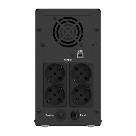SAI Hikvision DS-UPS2000-R - 2000VA 1200W AVR LCD