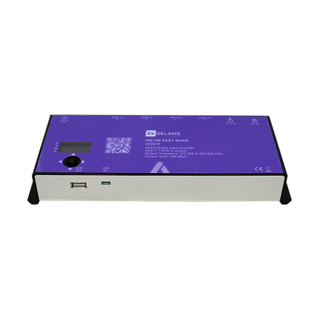 Modulador EK MD HD EASY QUAD - 4 HDMI COFDM/QAM