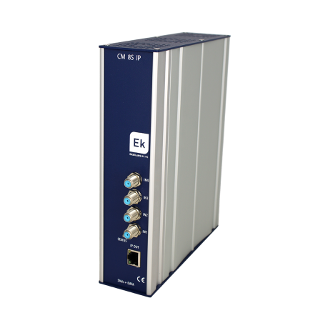 Transmodulador EK CM 8S-IP - 8x DVB-S/S2/S2X a IP