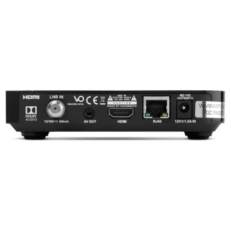 Receptor satélite M7 MZ-104 TELESAT - DVB-S2 PVR