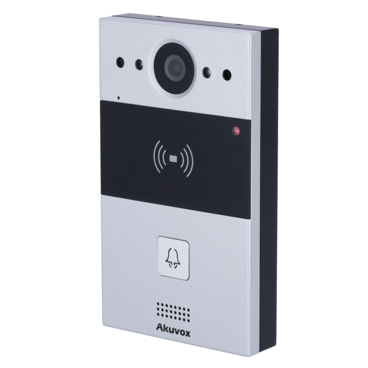 REACONDICIONADO | Placa videoportero IP para 1 apartamento, cámara 2Mpx,  lector tarjetas MF, NFC y Bluetooth, PoE, IP65