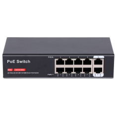 Switch PoE Fast Ethernet SW8FE2FE-100W
