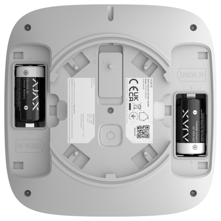 Detector de humo Ajax AJ-EN54-SMOKE-W - Jeweller 1700 m