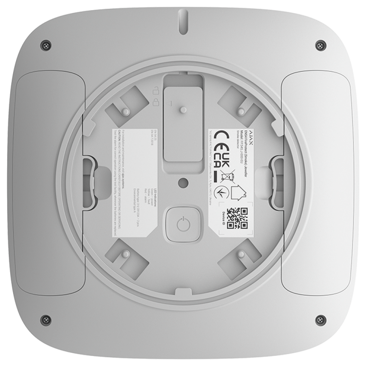 Detector de humo Ajax AJ-EN54-SMOKE-W - Jeweller 1700 m
