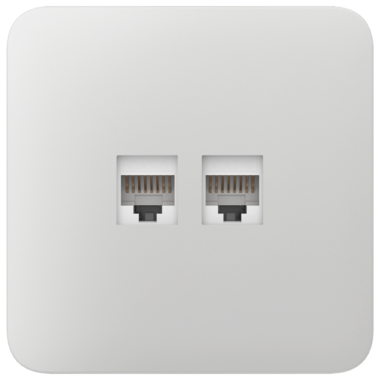 Tapa frontal Ajax AJ-SOLOCOVER-LAN-W - Outlet LAN