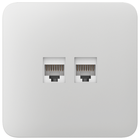 Tapa frontal Ajax AJ-SOLOCOVER-LAN-W - Outlet LAN