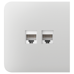 Tapa lateral Ethernet AJAX AJ-SIDECOVER-LAN-W - Blanco