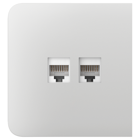 Tapa lateral Ethernet AJAX AJ-SIDECOVER-LAN-W - Blanco