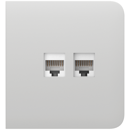 Tapa lateral Ethernet AJAX AJ-SIDECOVER-LAN-W - Blanco
