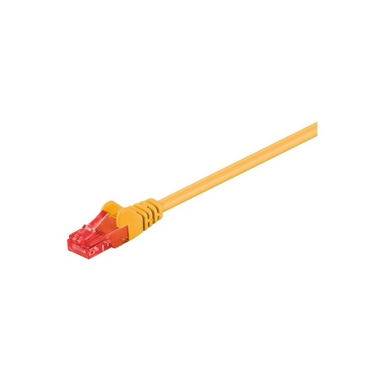 Latiguillo de Red Cat 6 UTP 1.5 metros Amarillo