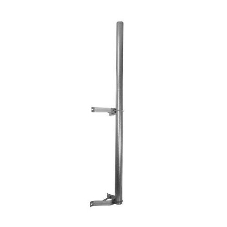 Soporte pared en L (antenas hasta 120cms), Diámetro 60mm, longitud del brazo 1500mm