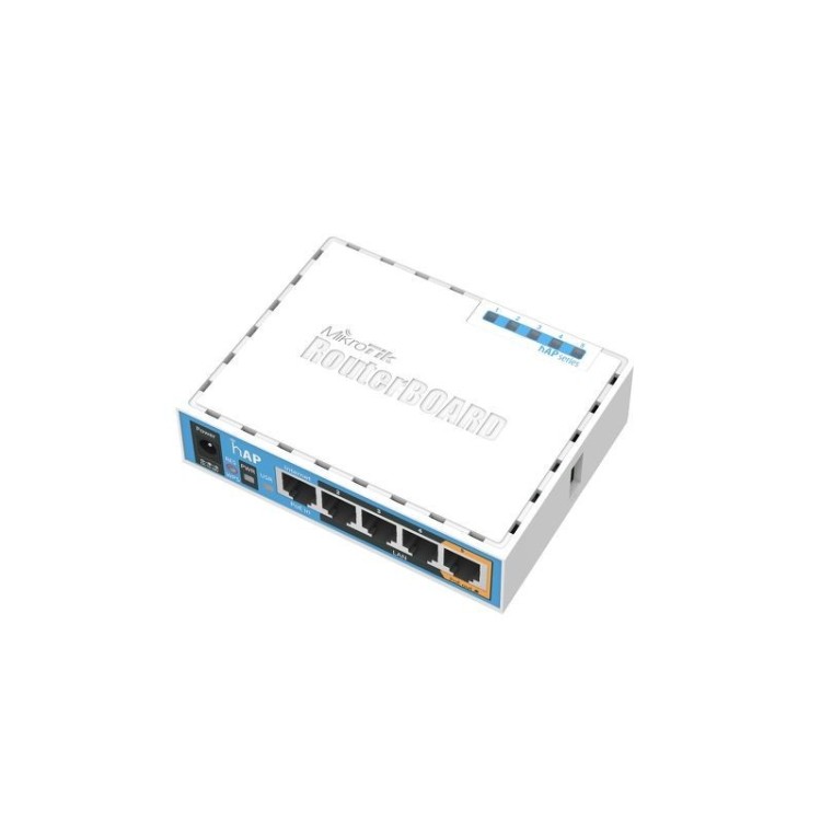 Routerboard WIFI 2.4Ghz, 22dBm, 650 Mhz, 64 Mb RAM, x5 10/100, Level 4