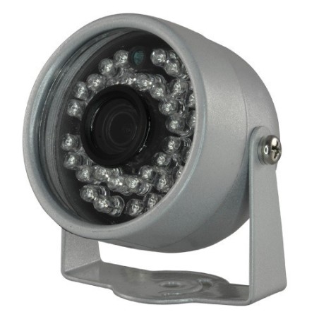 Minicámara 4 en 1. 720p, 3.6mm, IR 15mts, IP66, gris