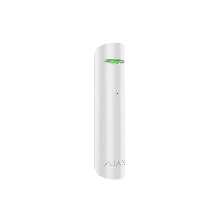 Detector de rotura de cristal Ajax AJ-GLASSPROTECT-W - 9 m, 180°, blanco