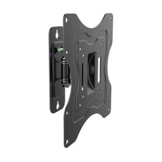 Soporte pared TV 23-37" y hasta un máximo de 15kg. 65mm separación de la pared, Inclinación -15º-15º, Giro 50º, Brújula, VESA 7